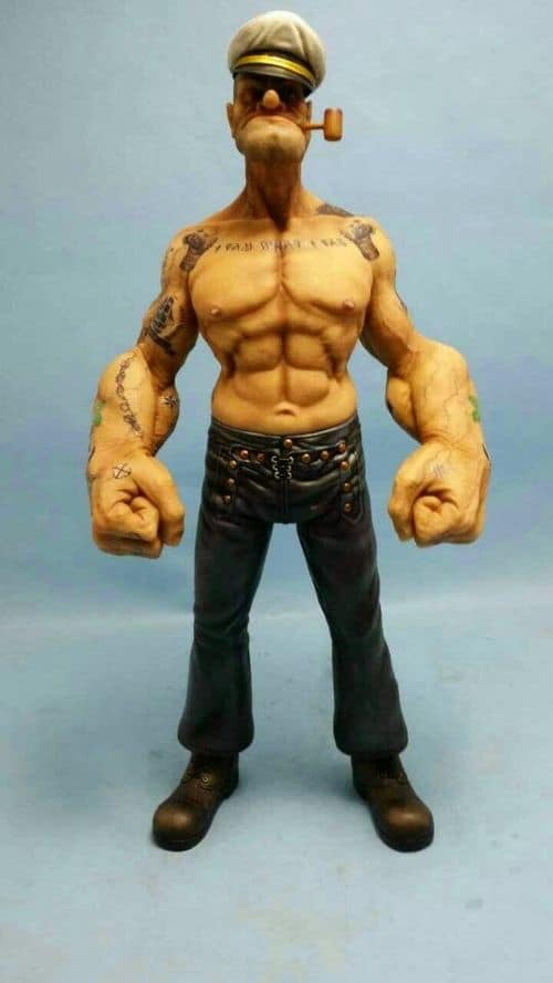 Popeye Statue