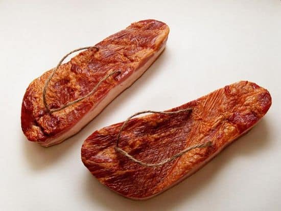 Bacon Flip Flops