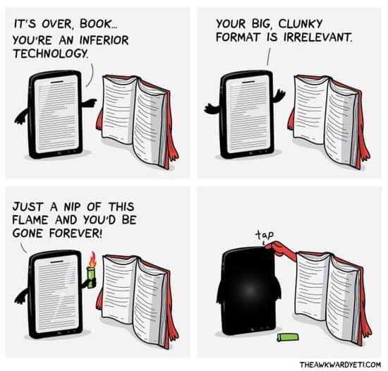 Books vs. E-Readers
