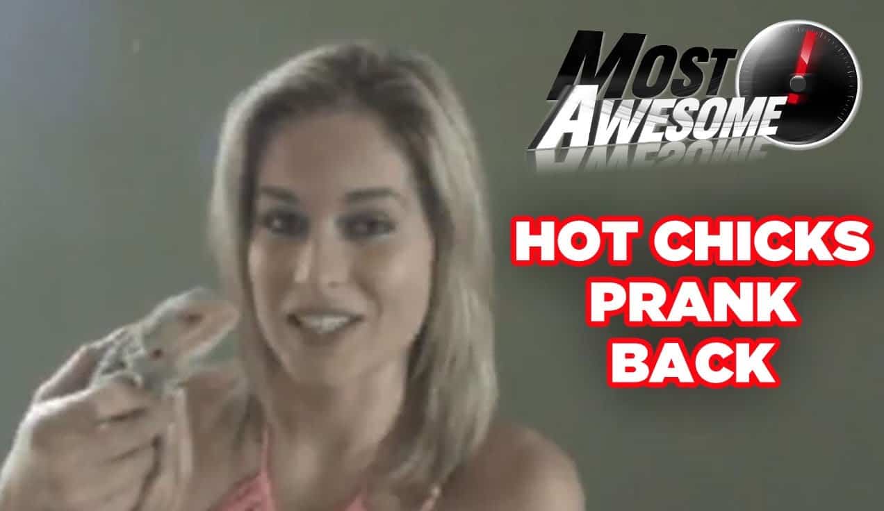Hot Chicks Prank Back