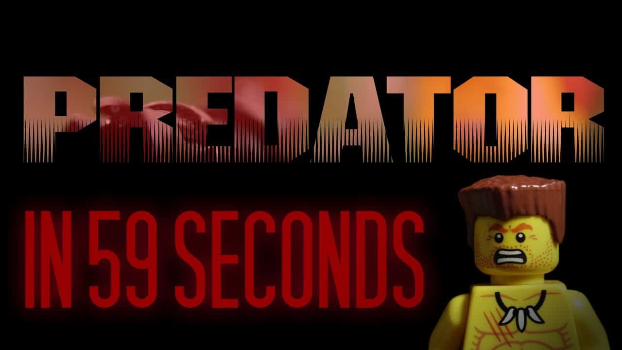 Lego: Predator in 59 Sekunden