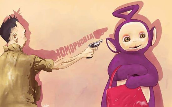 Luis Quiles Spiegel der hässlichen Seite der Gesellschaft