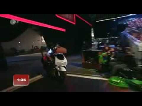 Michelle Hunzikers Roller Crash