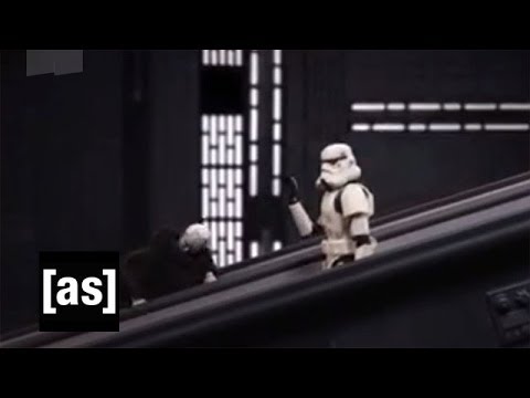 Neulich bei Star Wars auf der Rolltreppe