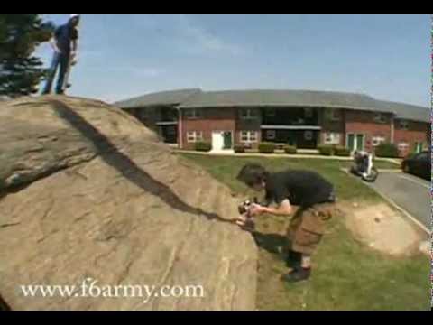 Skater Catches Fire