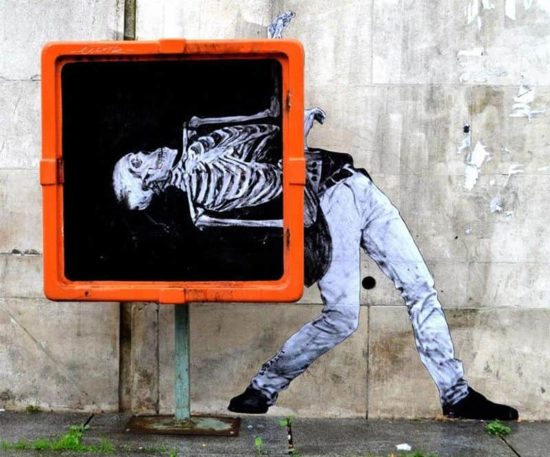 Street Art von Levalet