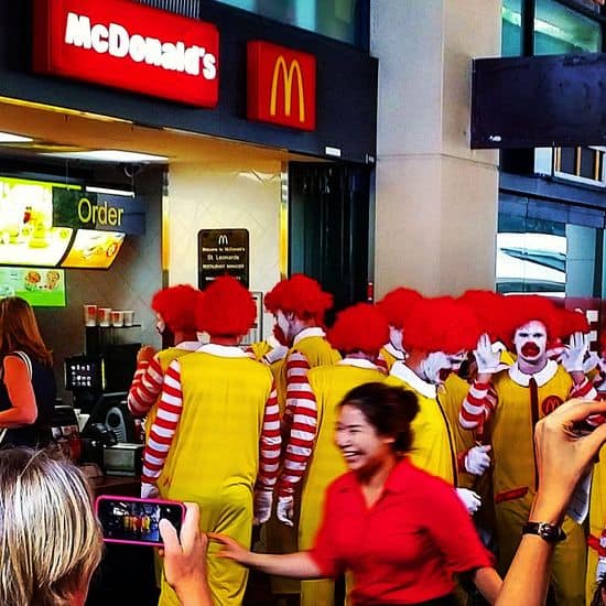 El terror de Ronald McDonald