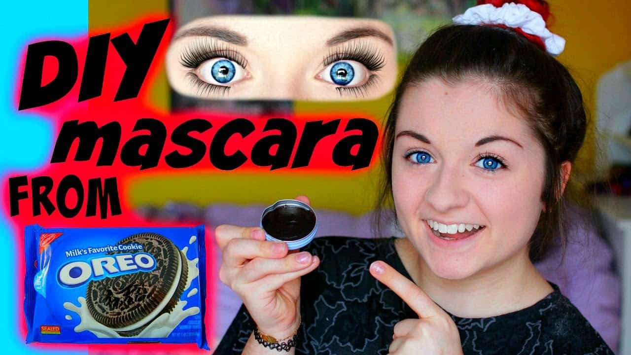 How to make mascara out of oreo cookies