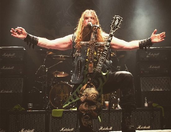 Black Label Society in den Katakomben des Z7