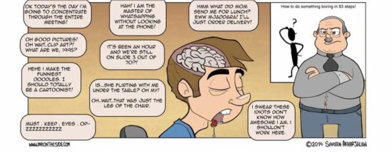 Il tuo cervello durante le riunioni