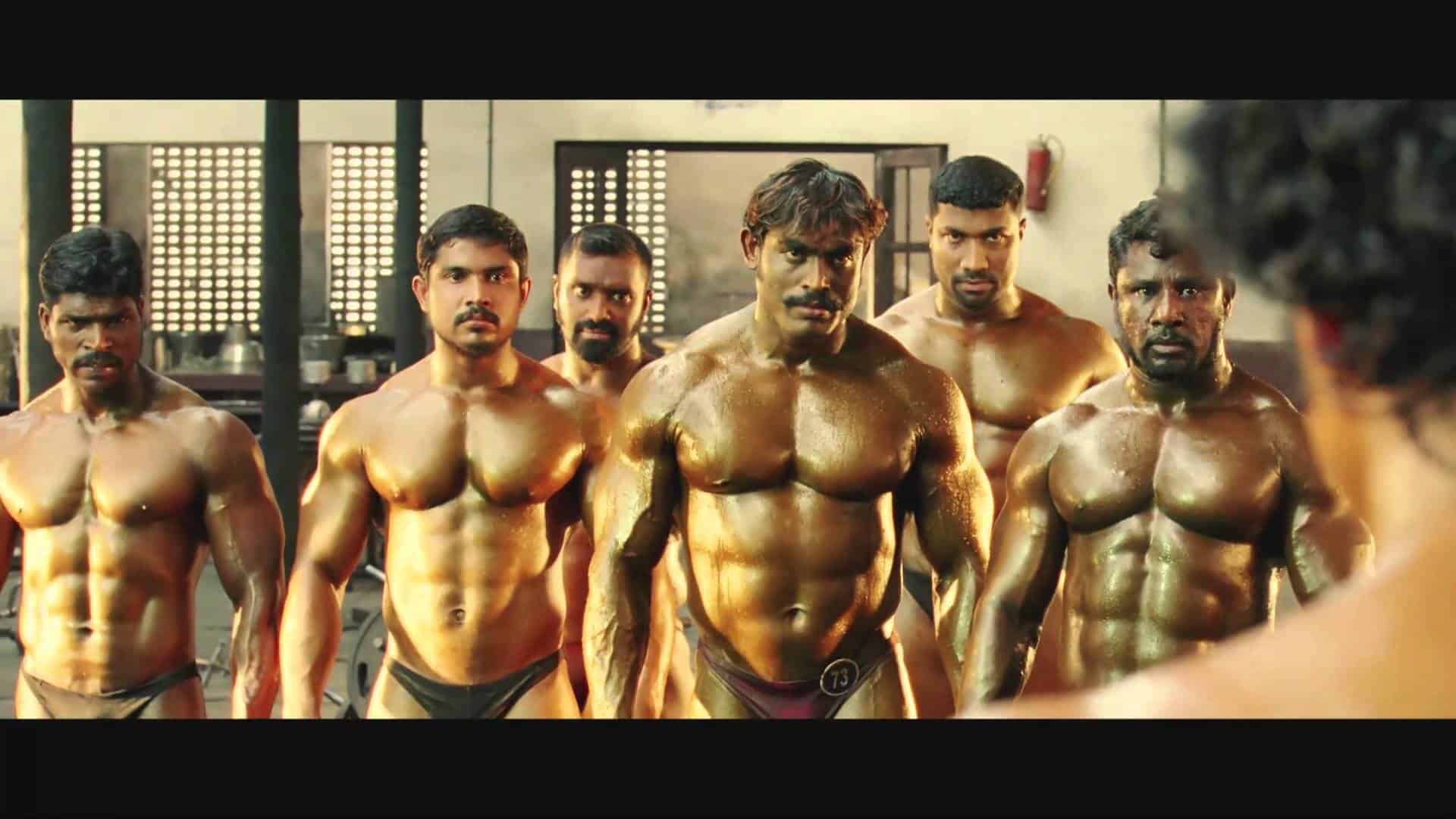 Bodybuilder Fight à la Bollywood