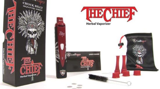 The Chief Herbal Vaporizer from Testament Chuck Billy