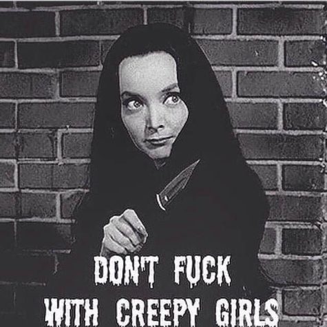 Don't fuck with creepy girls!