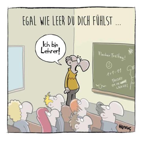 Egal wie leer du dich fühlst...