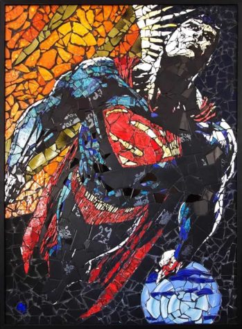 Mosaicos de super-heróis