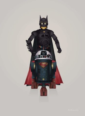 Star Wars Superhelden Mashups 