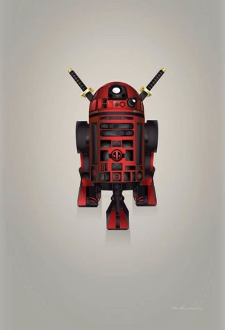 Star Wars Superhelden Mashups 