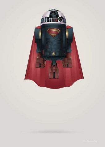 Star Wars Superhelden Mashups 