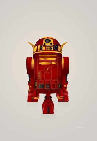 Star Wars Superhelden Mashups 