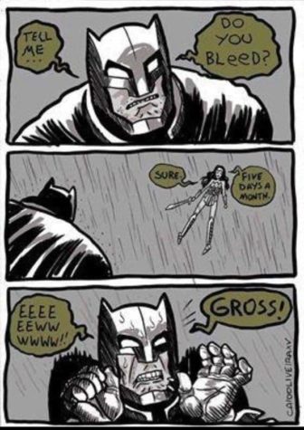 Tell me, do you bleed?