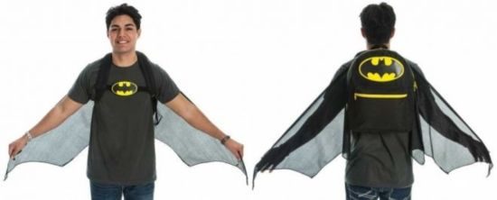 Batman ryggsekk med vinger