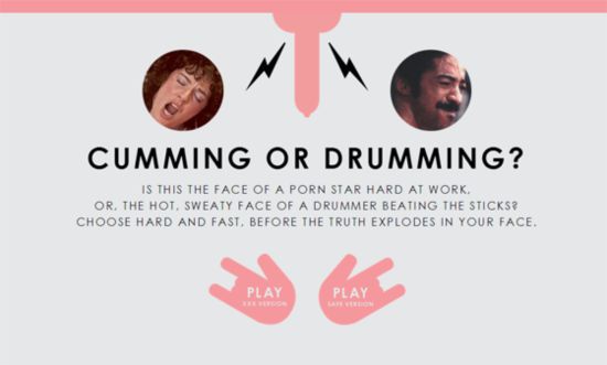 Cumming or Drumming?