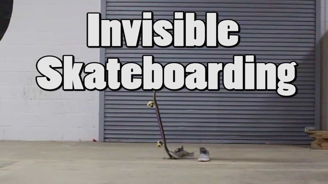 Skateboard invisible