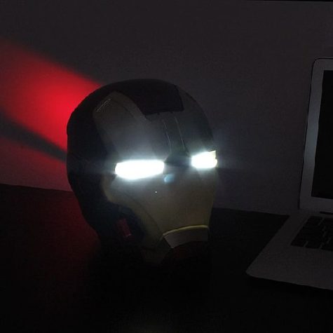 Replika prilby Iron Man ako Bluetooth reproduktor