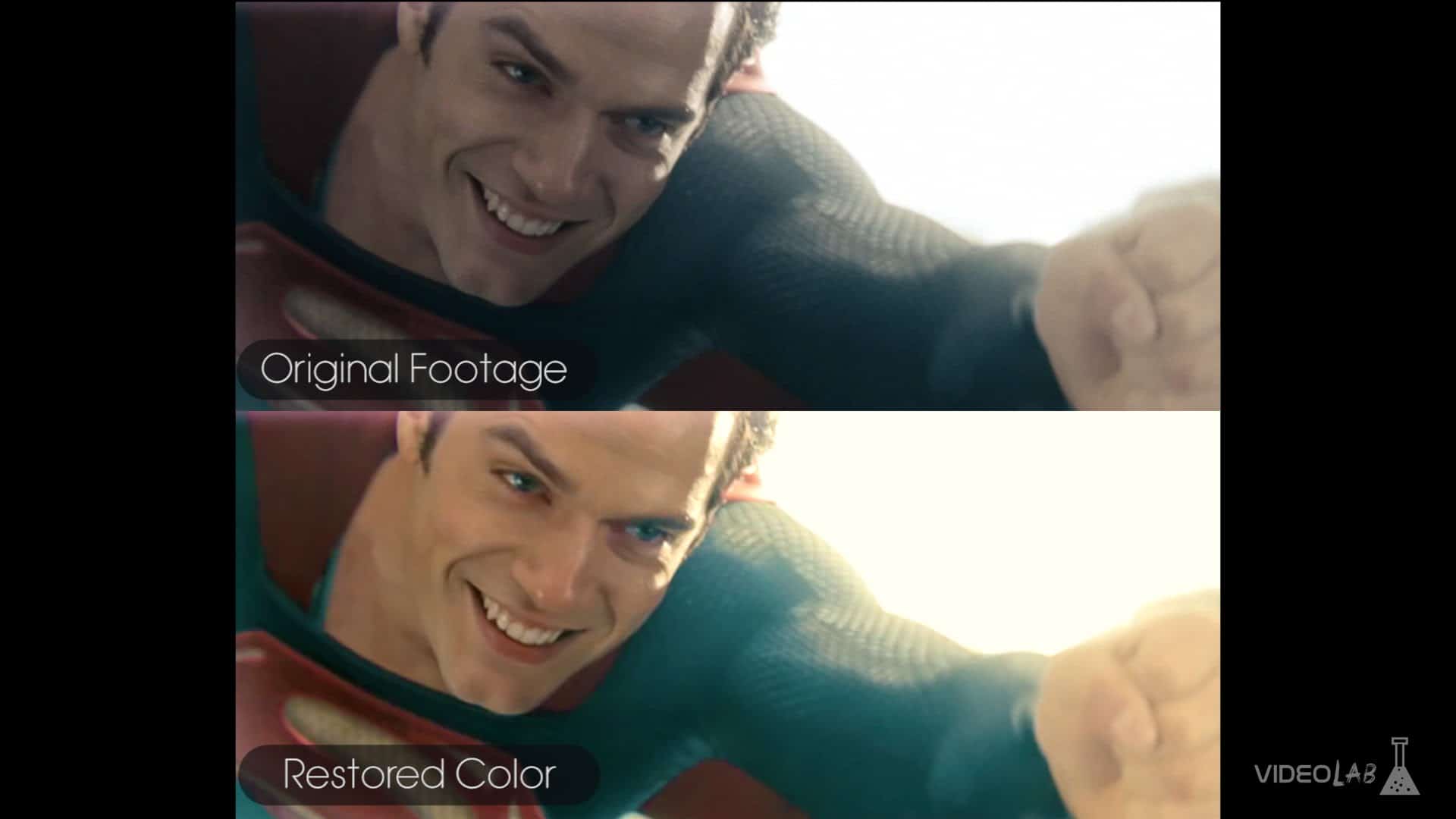 «Man of Steel» in color and colorful
