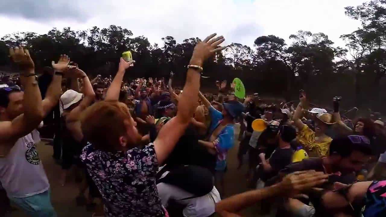 neulich auf dem open air police