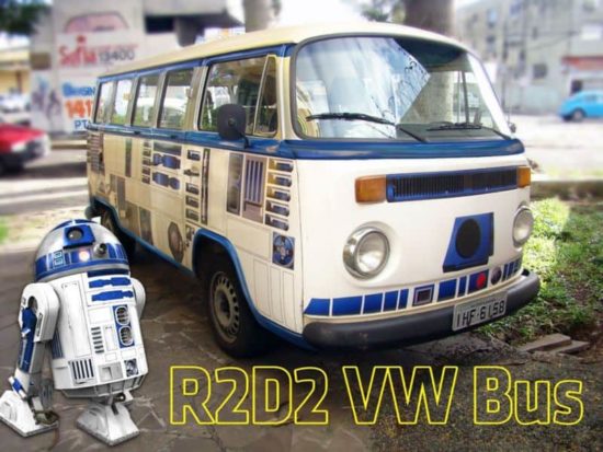 Star Wars: Wie man einen R2-D2 VW Bus selbst macht
