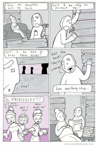 Die Tochter beschützen