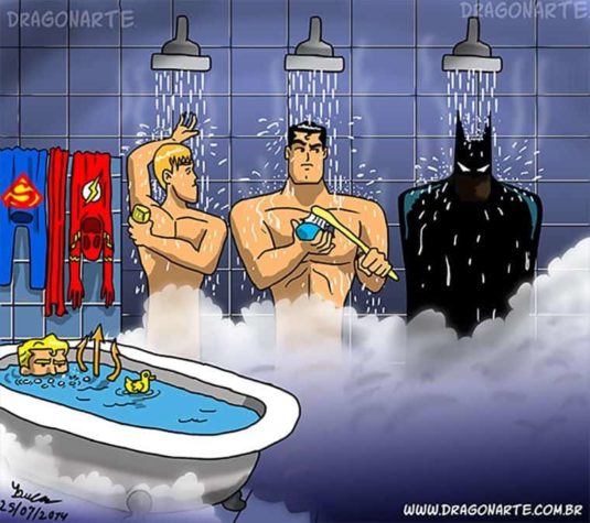 Dragonarte: Lustige Superhelden Comicstrips