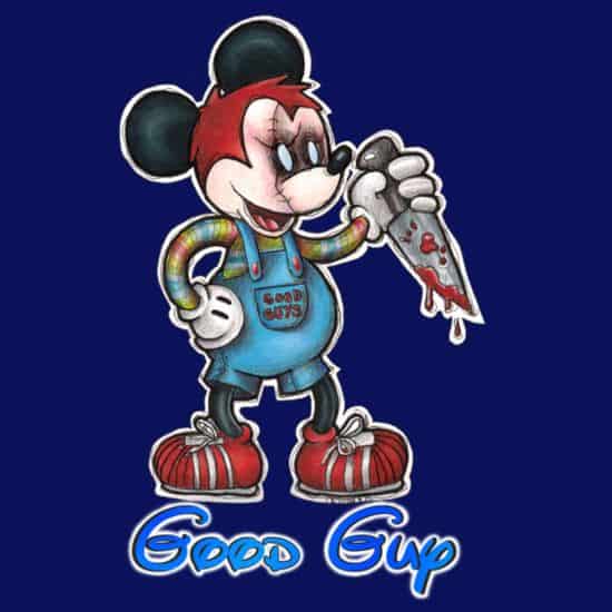 T-shirt Bon gars Mickey