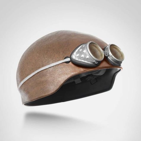 Mensch-Haut-Helme