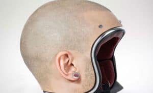 Menschliche Haut-Helme