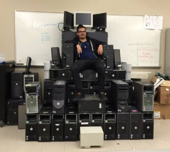 Ein Thron passend für den IT-König