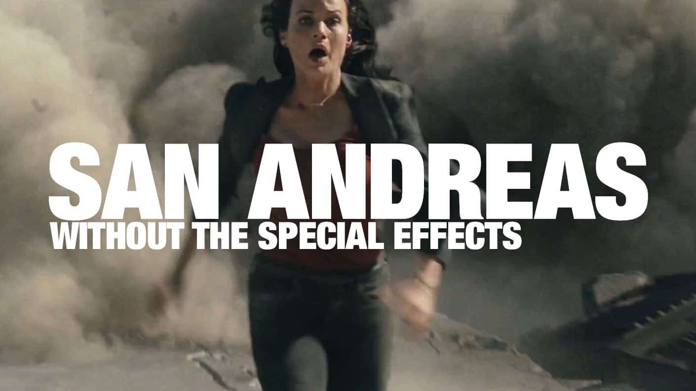 Katastrophenfilm San Andreas ohne CGI und Special Effects