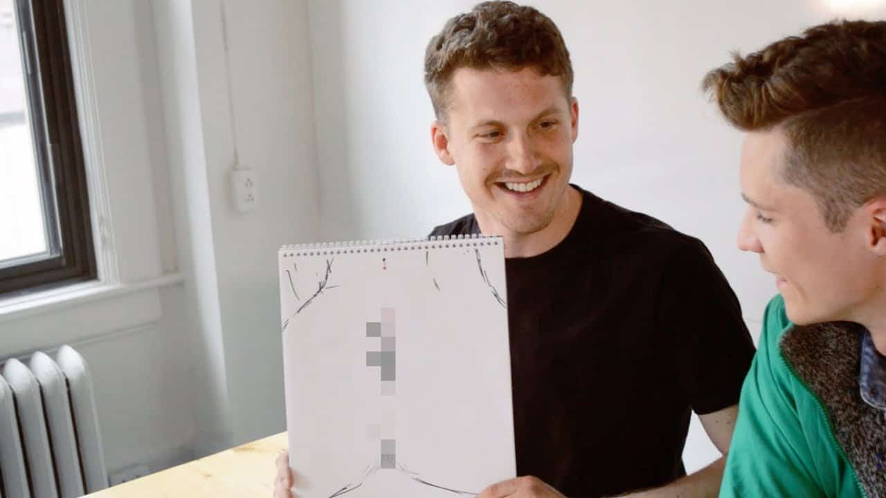 Männer malen die ideale Vagina