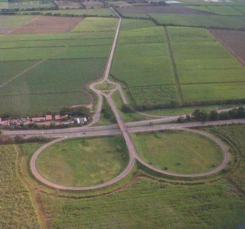 Neulich an der Ausfahrt