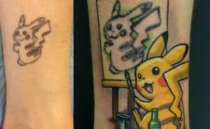 Tattoo Cover-Up professionell