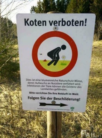 Koten verboten!