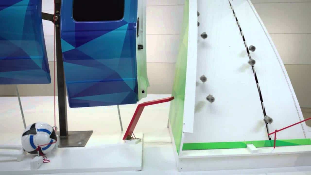 3M baut originelle Rube Goldberg Machine