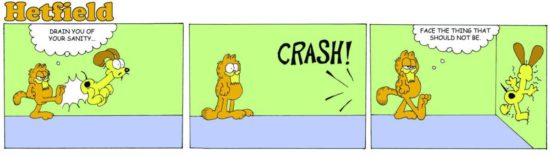 Hetfield - Garfield/Metallica Mashup