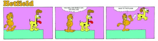 Hetfield - Garfield/Metallica Mashup