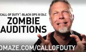 Metallica's James Hetfield als Zombie in "Call Of Duty"