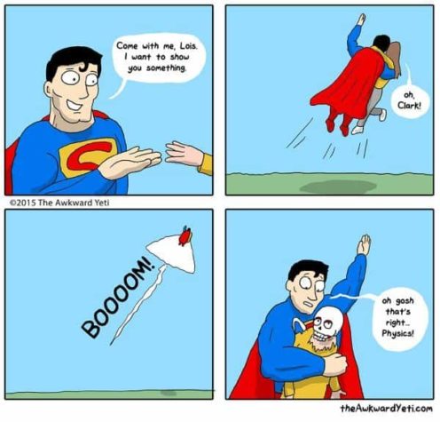 Superman e le leggi della fisica