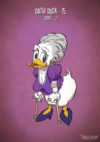 Postacie z kreskówek w wieku: jak Donald, Mickey i Goofy wyglądaliby dzisiaj