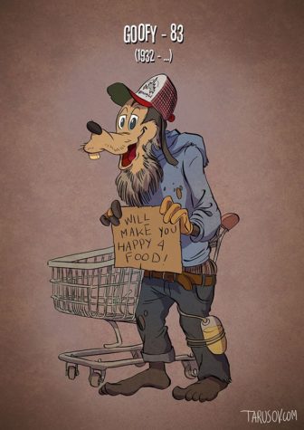 Cartoon Charactere im Alter: Wie sähen Donald, Mickey und Goofy heute aus