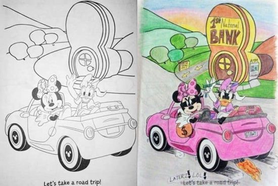 Coloring Book Corruptions